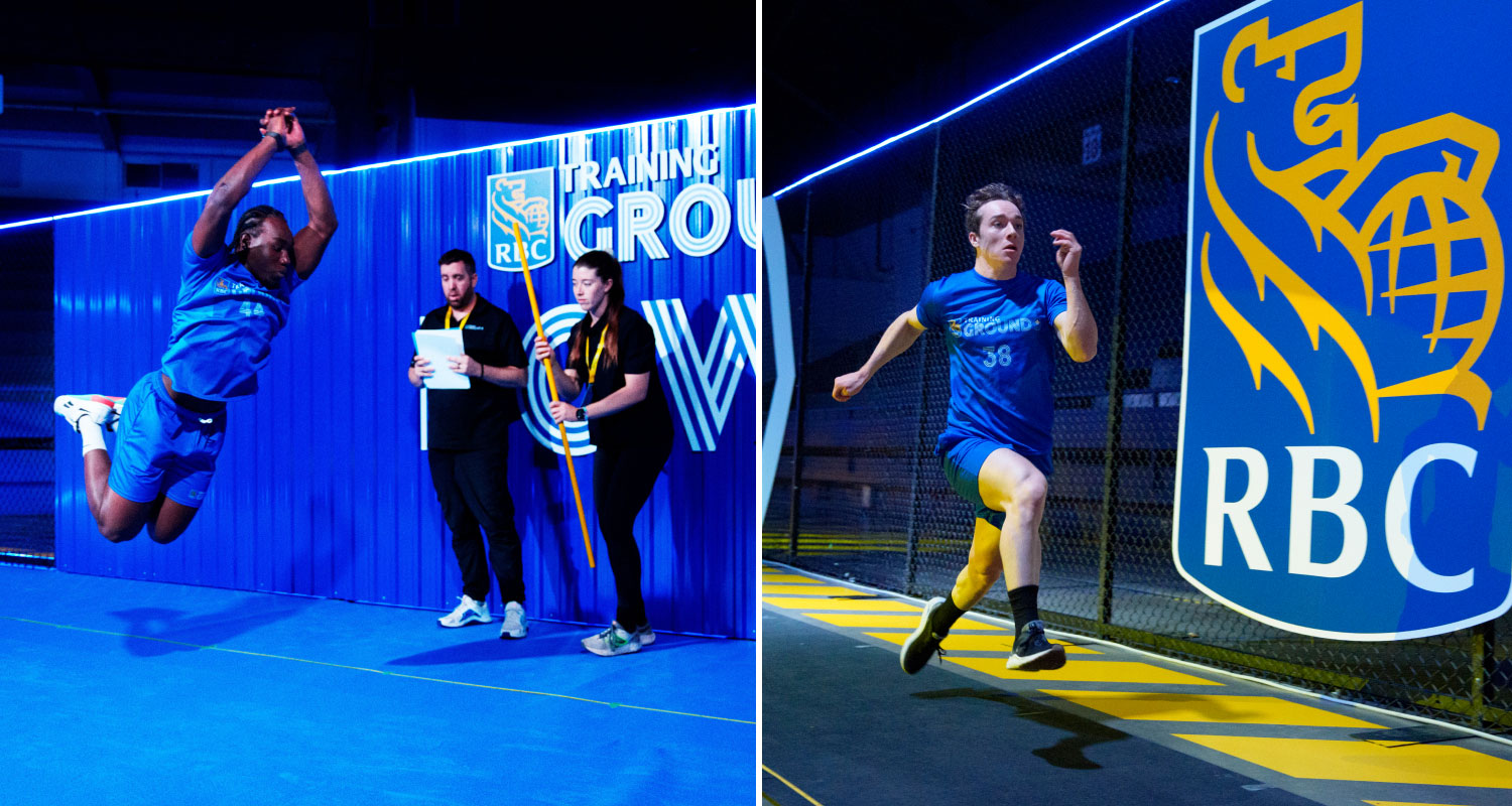 Top 35 RBC Future Olympians in action: Duncan Gaunt and Marius Bélisle